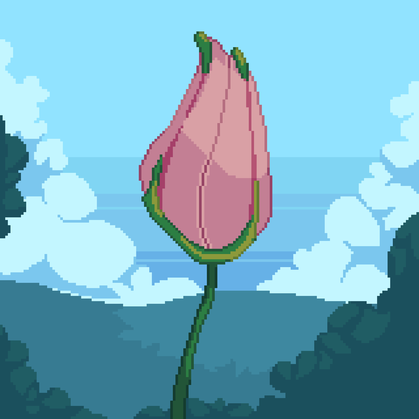 Animation entered for VGen&#39;s challenge &quot;Bloom&quot; (May 2024)